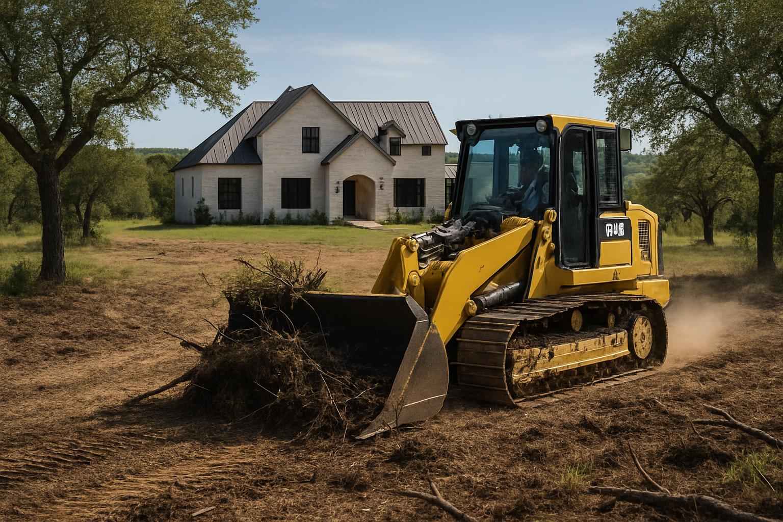Residential Land Clearing in Blanco Texas