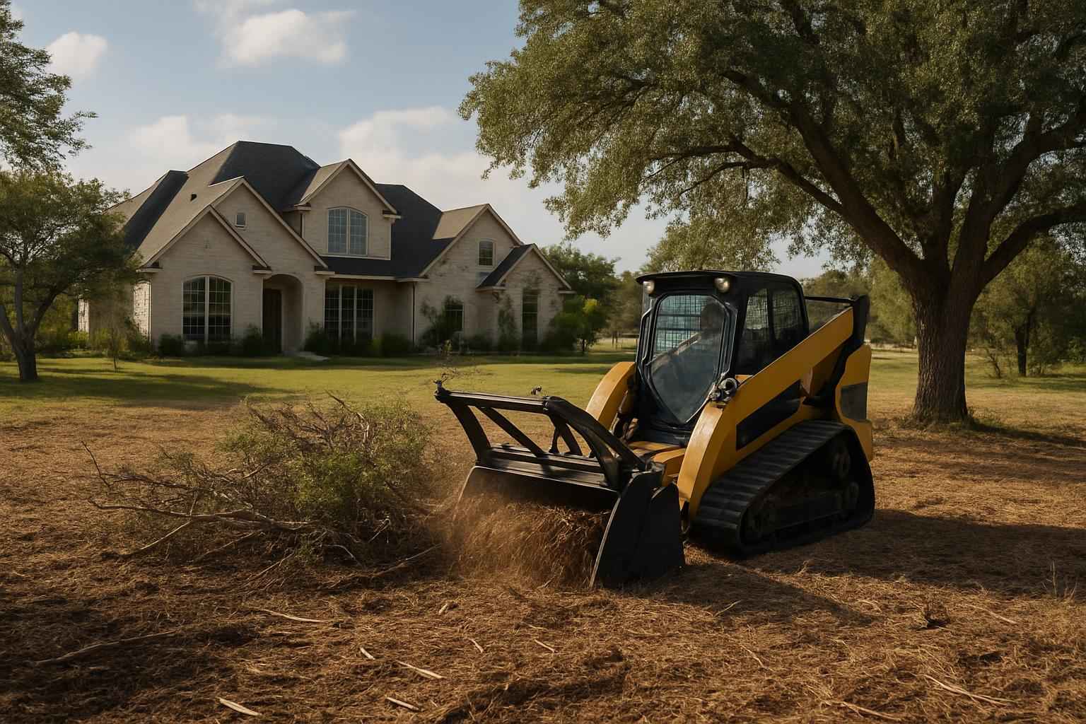 Residential Land Clearing in Johnson City Texas