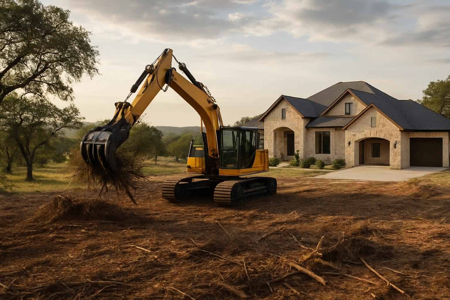 Residential Land Clearing in Mountain Home Texas