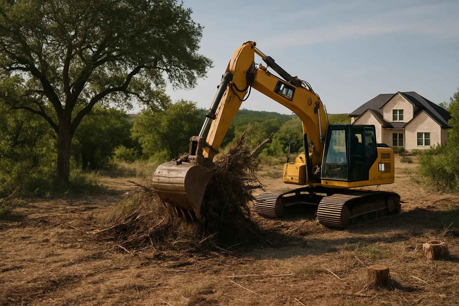 Residential Lot Clearing in Camp Verde Texas