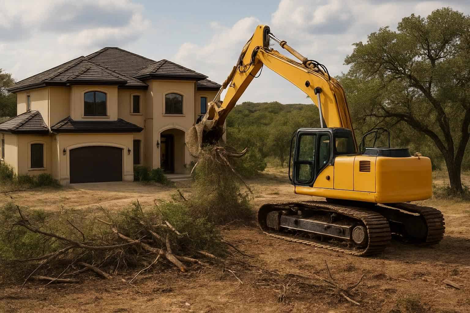 Residential Lot Clearing in Mountain Home Texas