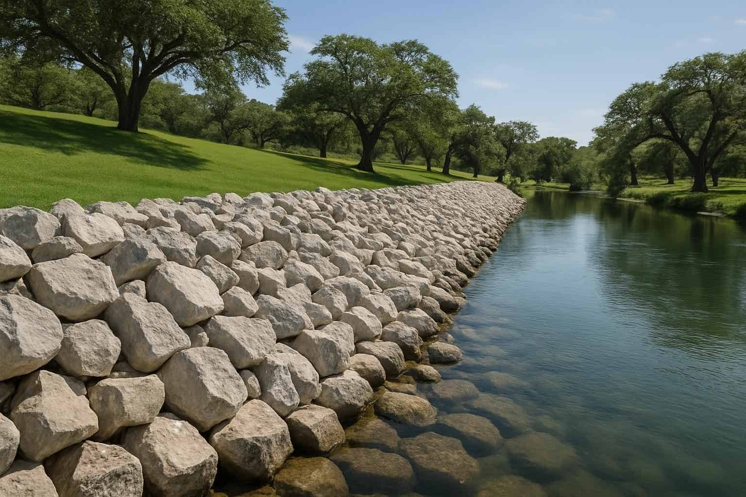 Riprap Rock in Camp Verde Texas