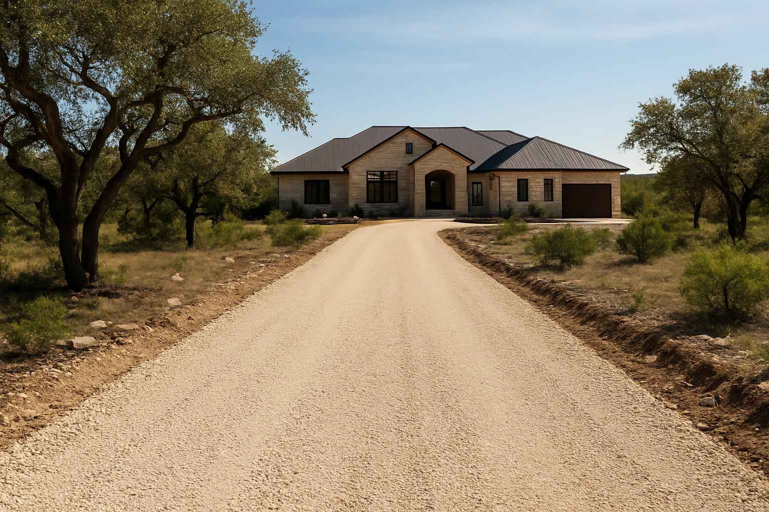 Road Base Build in Mountain Home Texas
