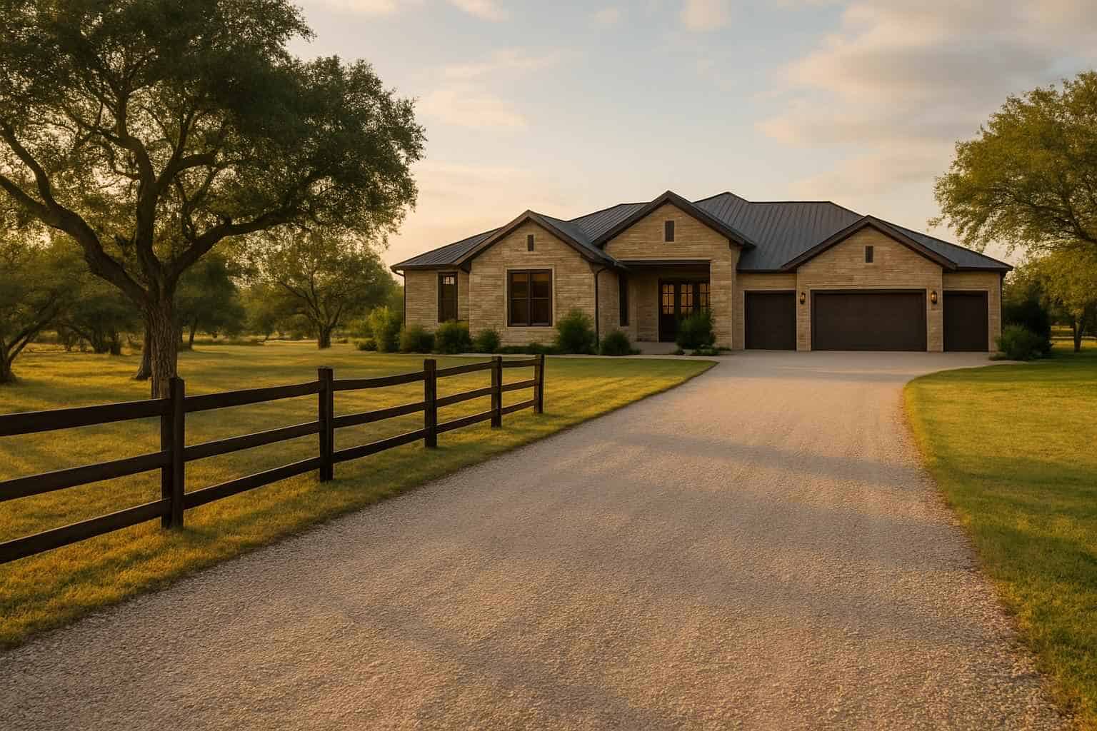 Road Base Driveway in Camp Verde Texas