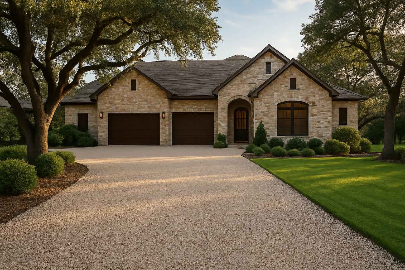 Road Base Driveway in Ingram Texas