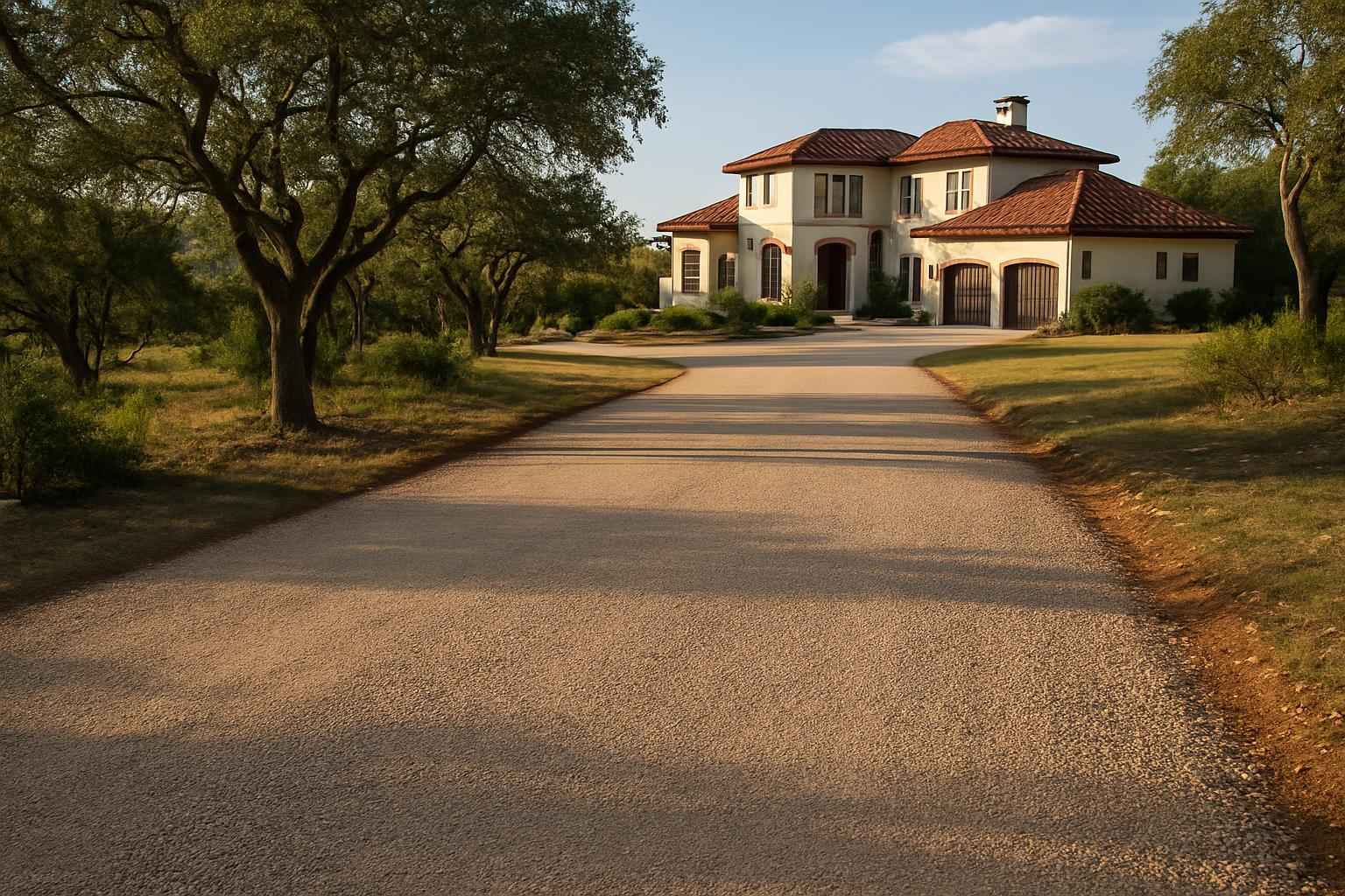 Road Base Driveway in Kendalia Texas