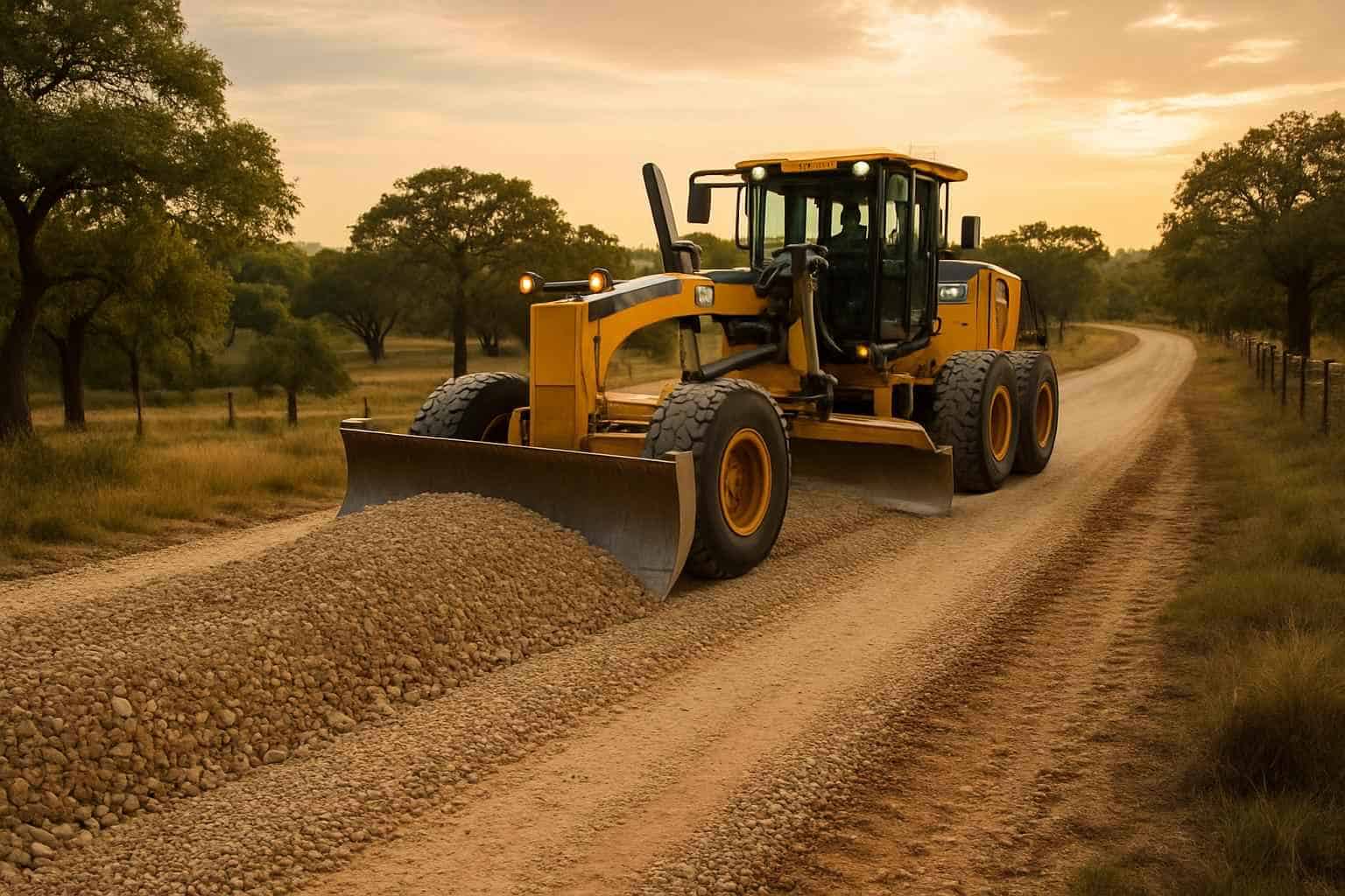 Road Base Installation in Johnson City Texas