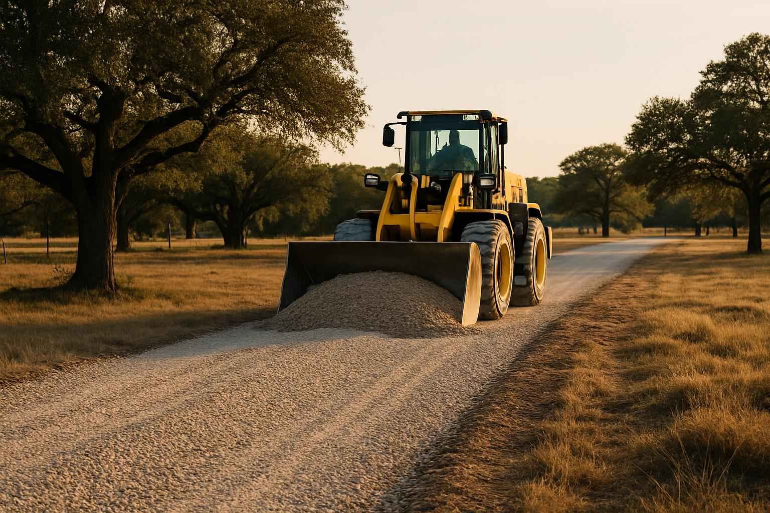 Road Base Installation in Kendalia Texas