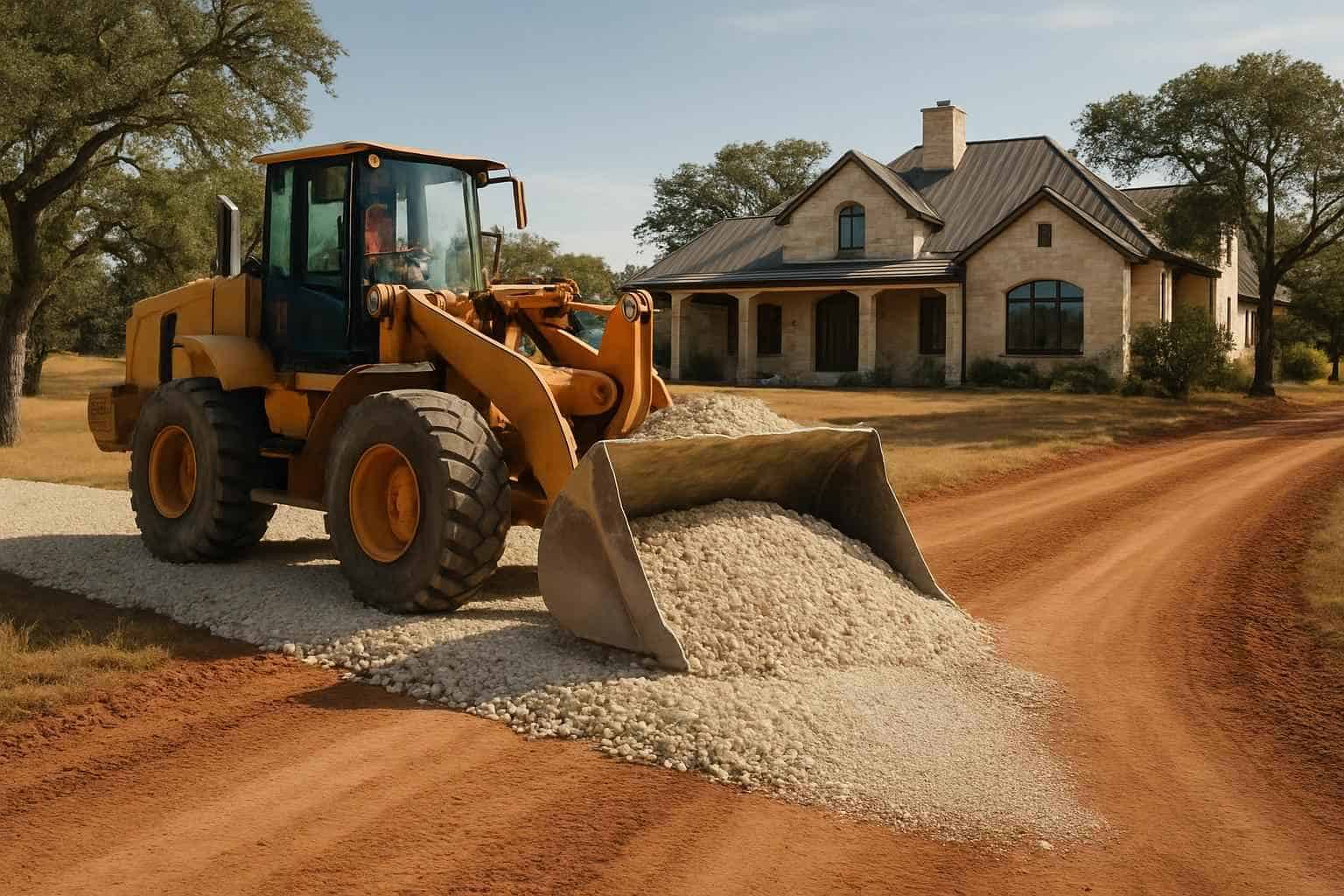 Road Base Installation in Mountain Home Texas