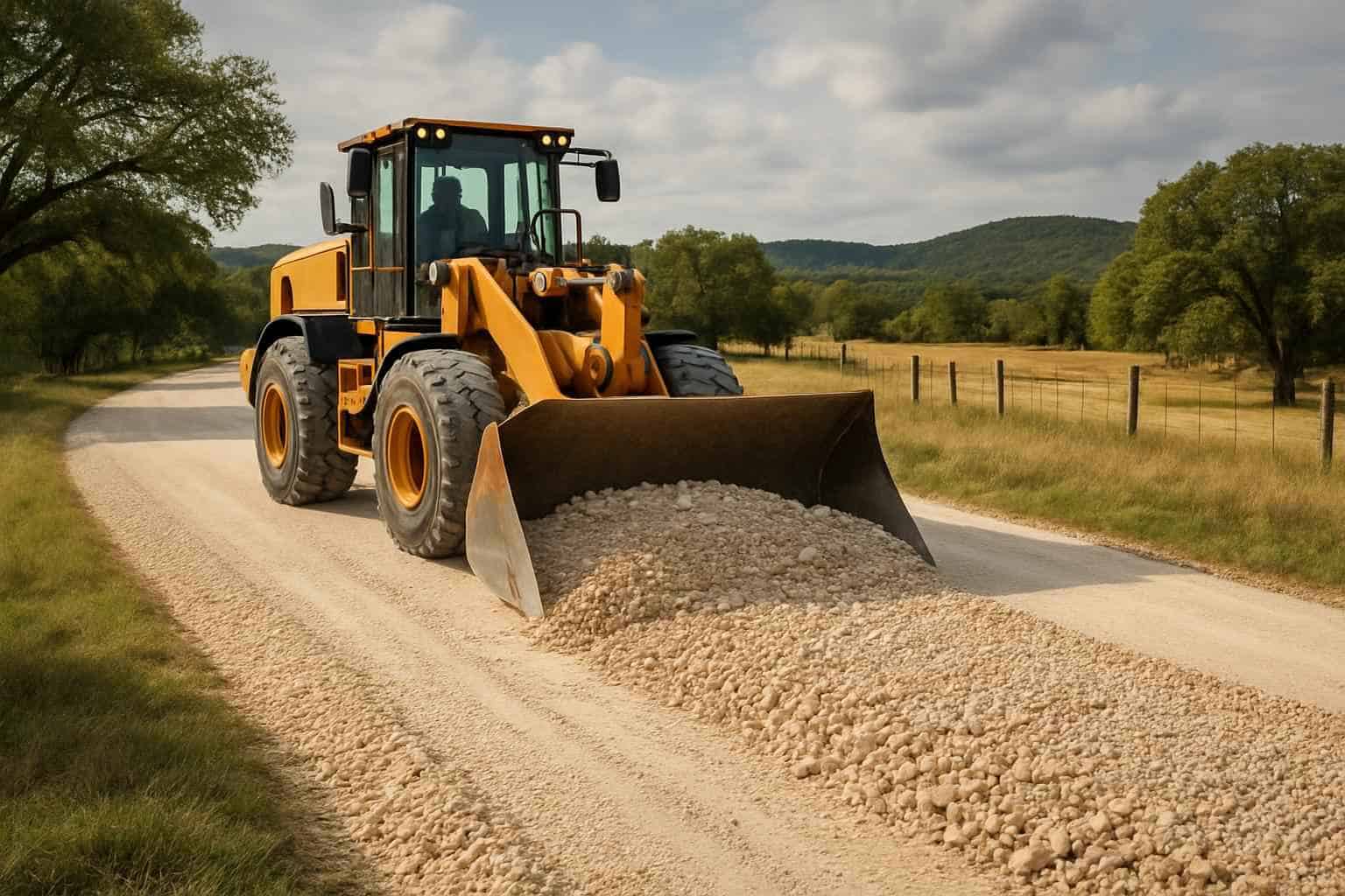 Road Base Installation in Sisterdale Texas