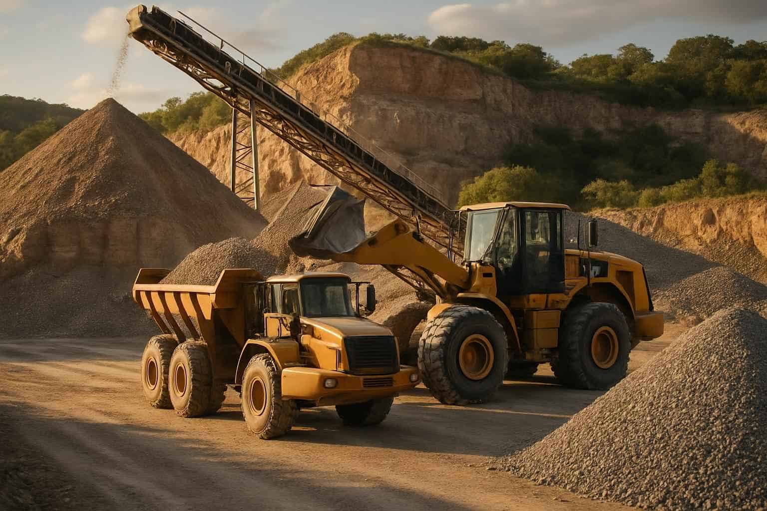 Road Base Production in Blanco Texas