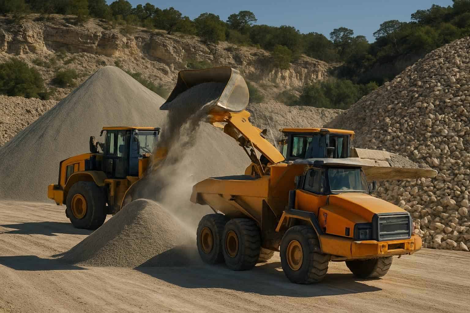 Road Base Production in Sisterdale Texas