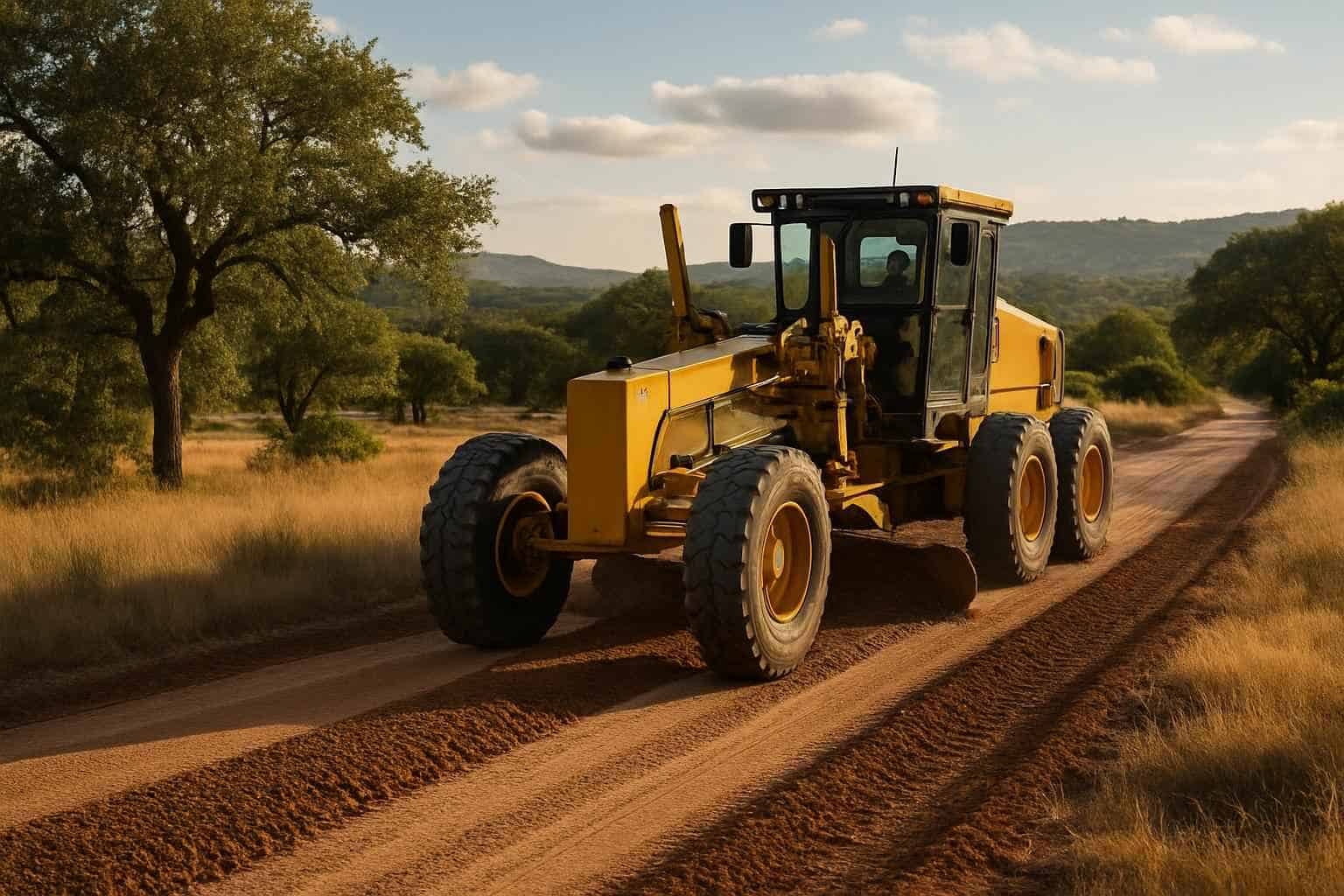 Road Grading in Mountain Home Texas