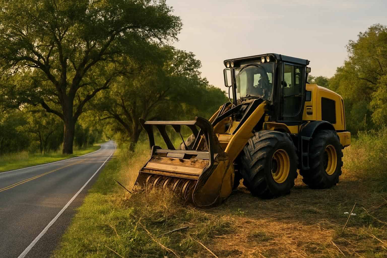Roadside ROW Clearing in Camp Verde Texas