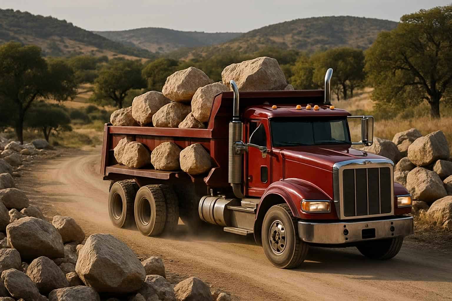 Rock and Boulder Hauling in Camp Verde Texas