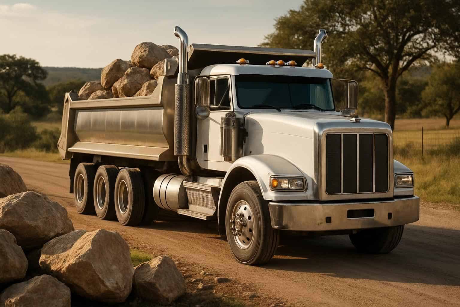 Rock And Boulder Hauling in Center Point Texas
