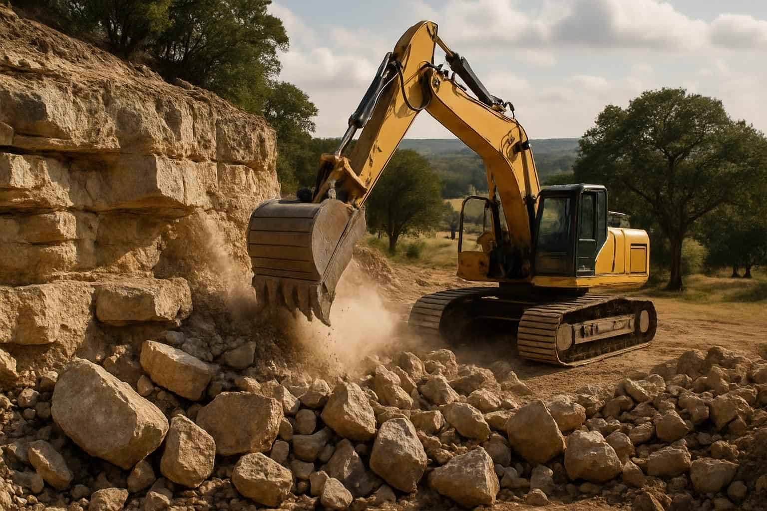 Rock Excavation in Camp Verde Texas