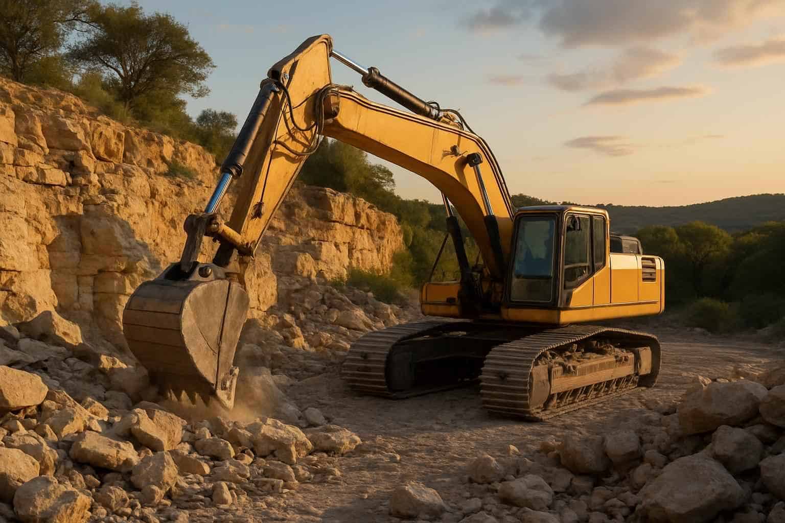 Rock Excavation in Kendalia Texas