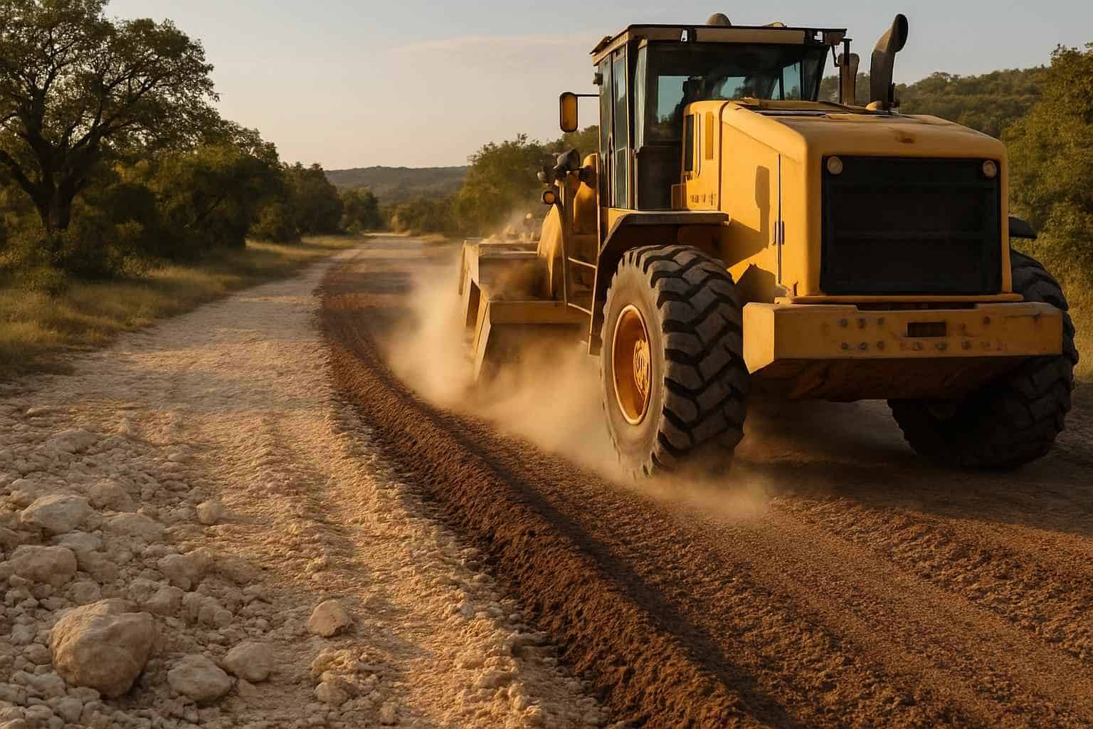 Rock Milling for Roads in Camp Verde Texas