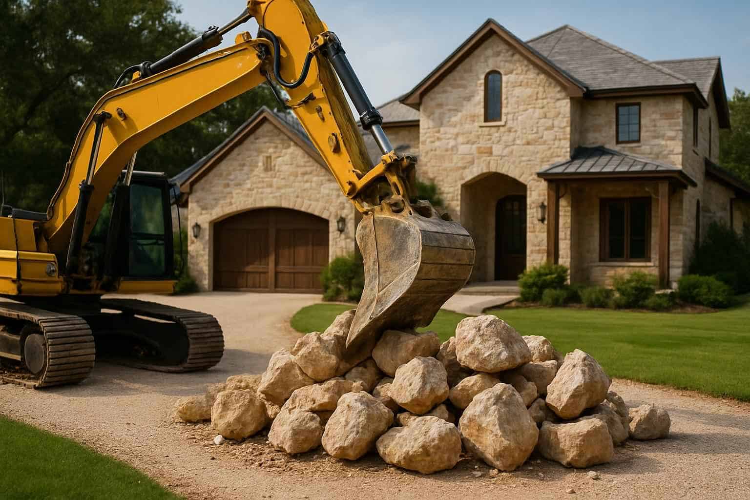 Rock Removal For Driveways in Mountain Home Texas