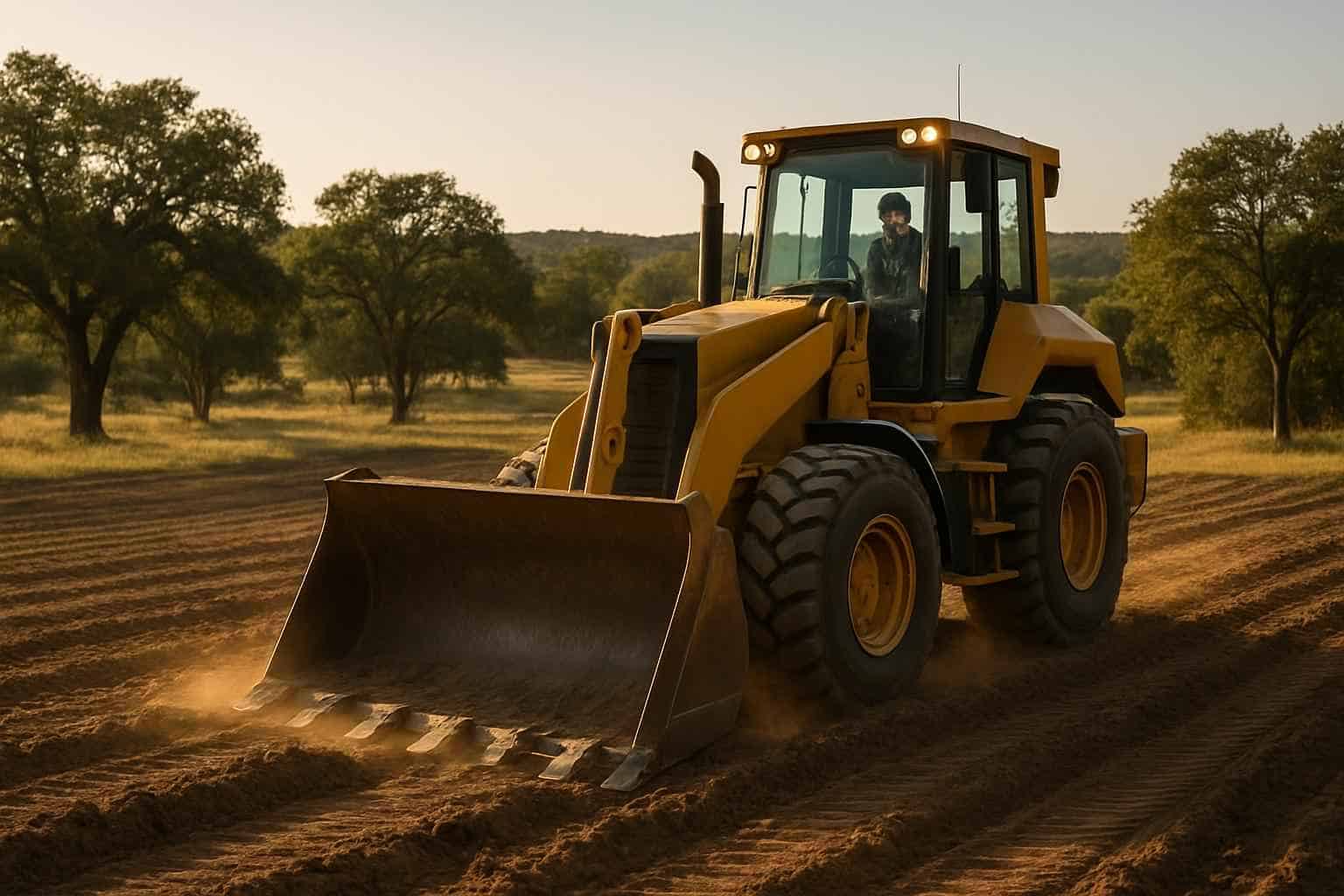 Rough Grading in Blanco Texas