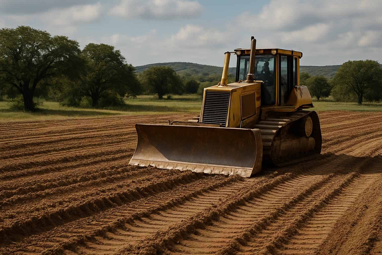 Rough Grading in Center Point Texas