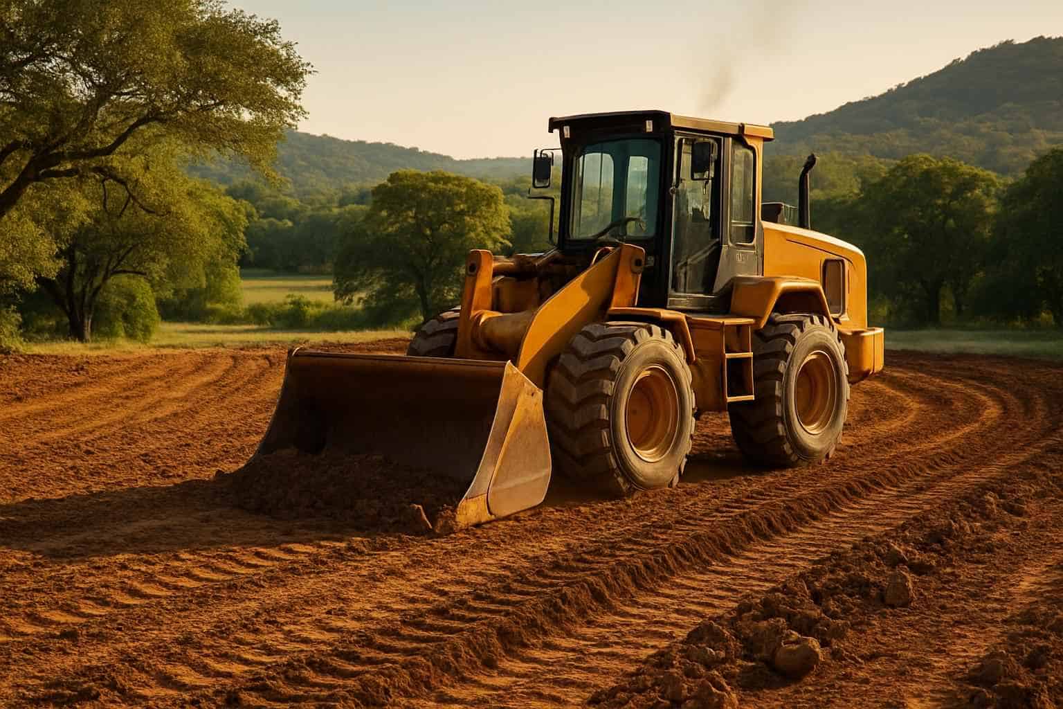Rough Grading in Hunt Texas