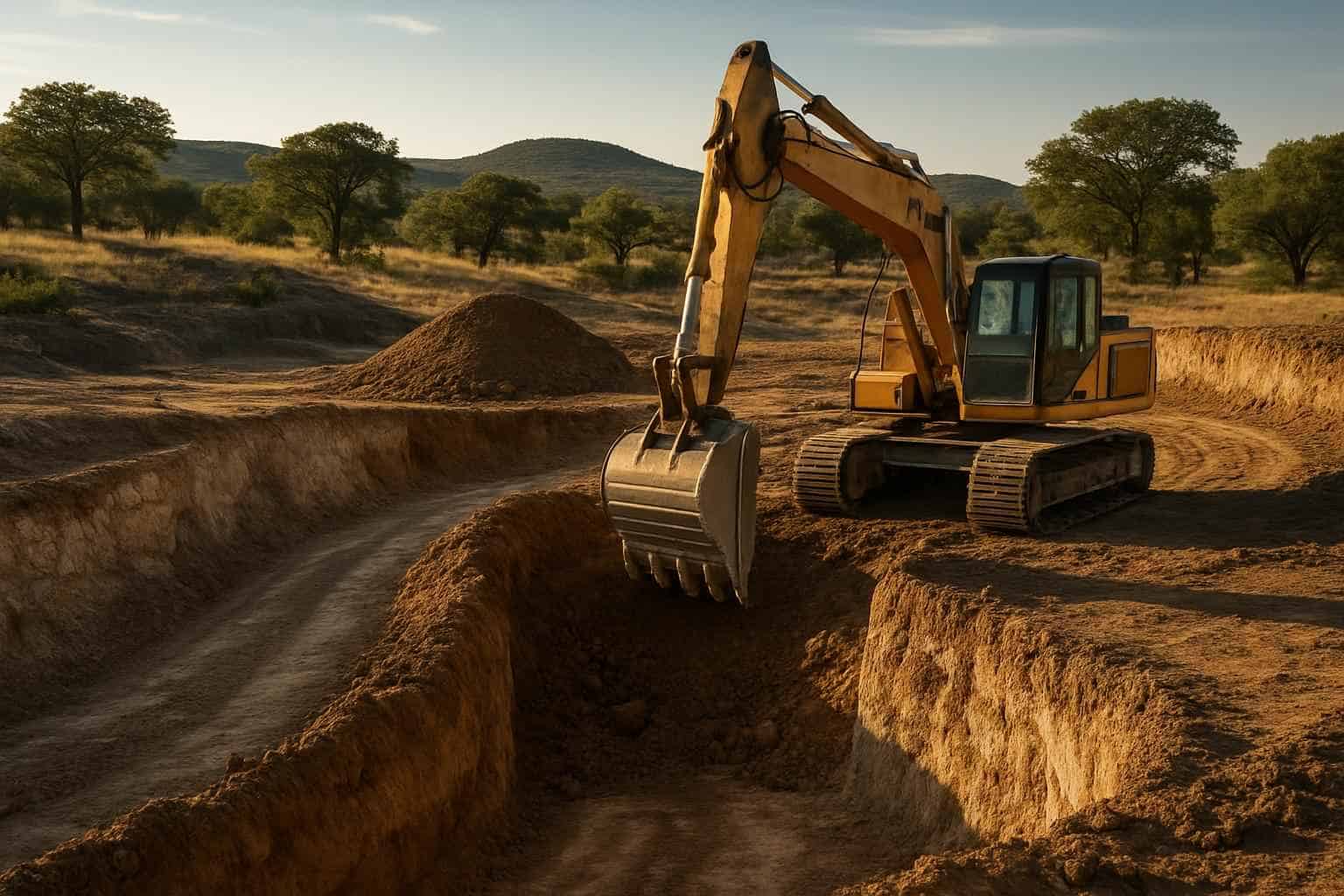 Site Excavation in Mountain Home Texas