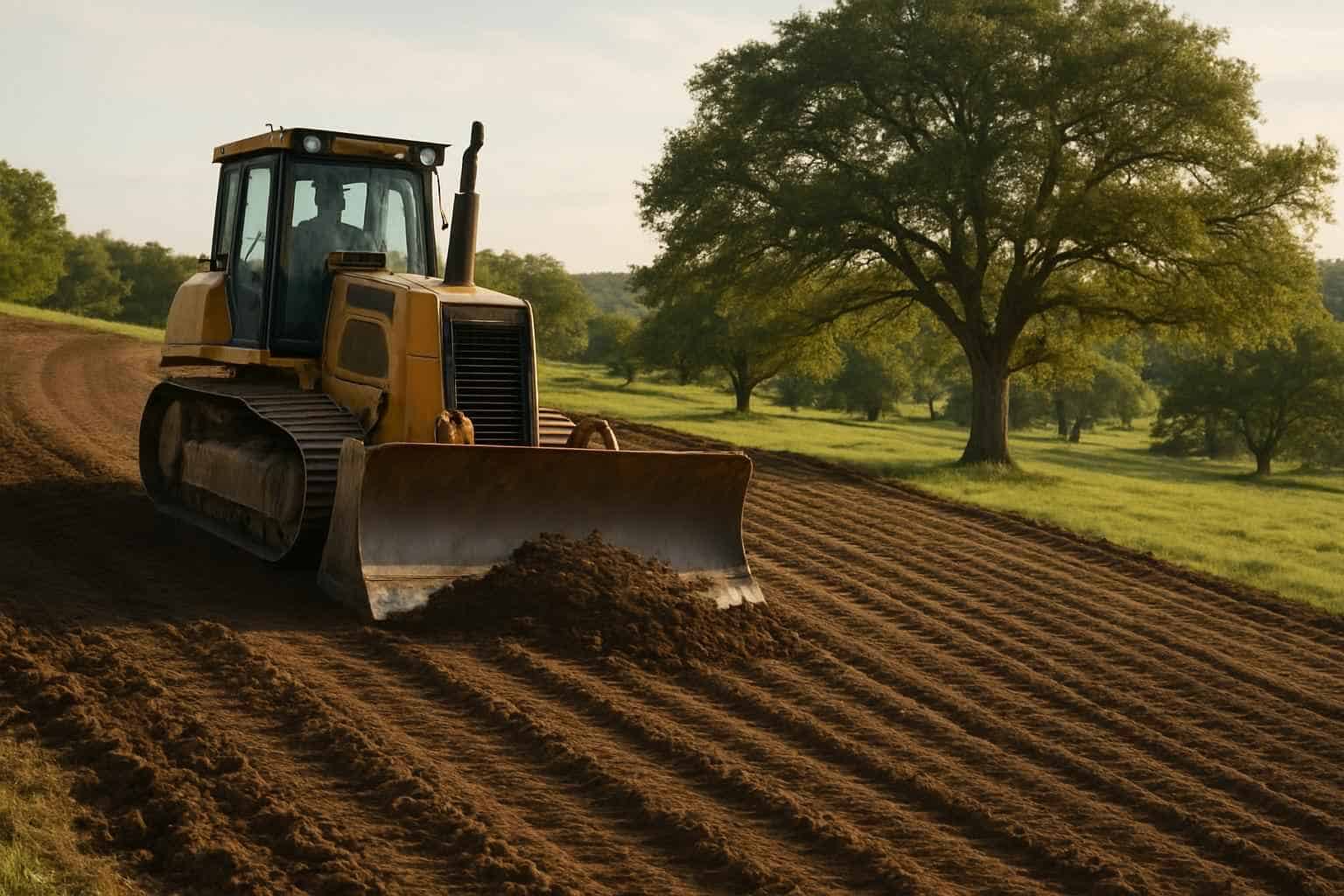 Slope Grading in Center Point Texas