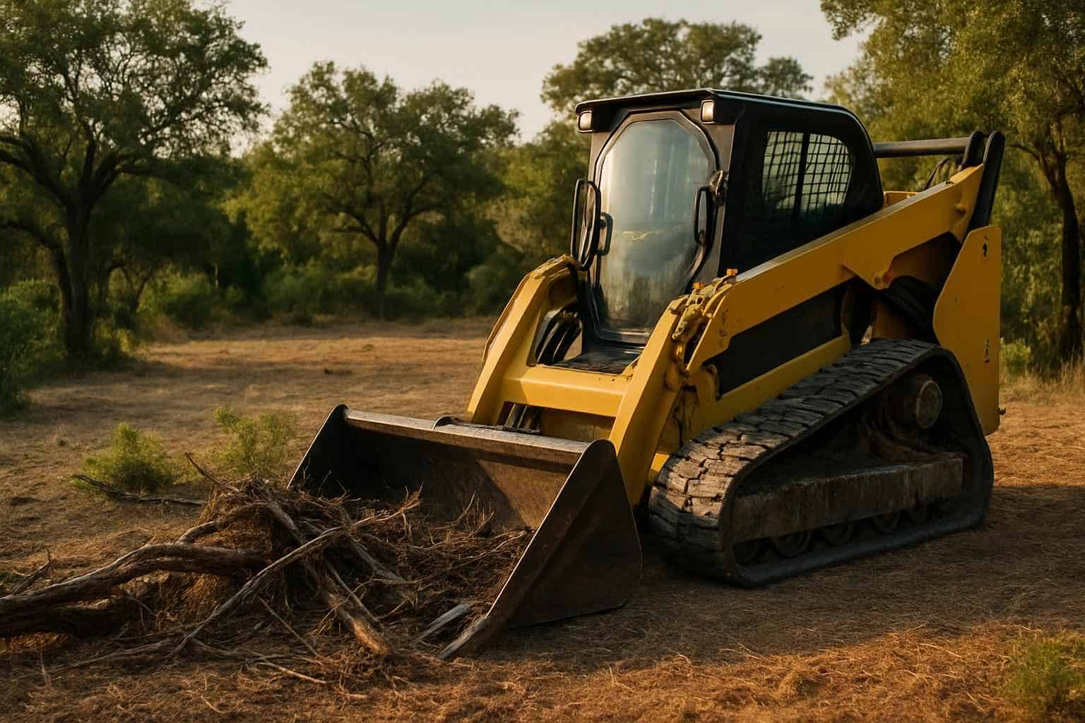 Small Lot Clearing in Blanco Texas