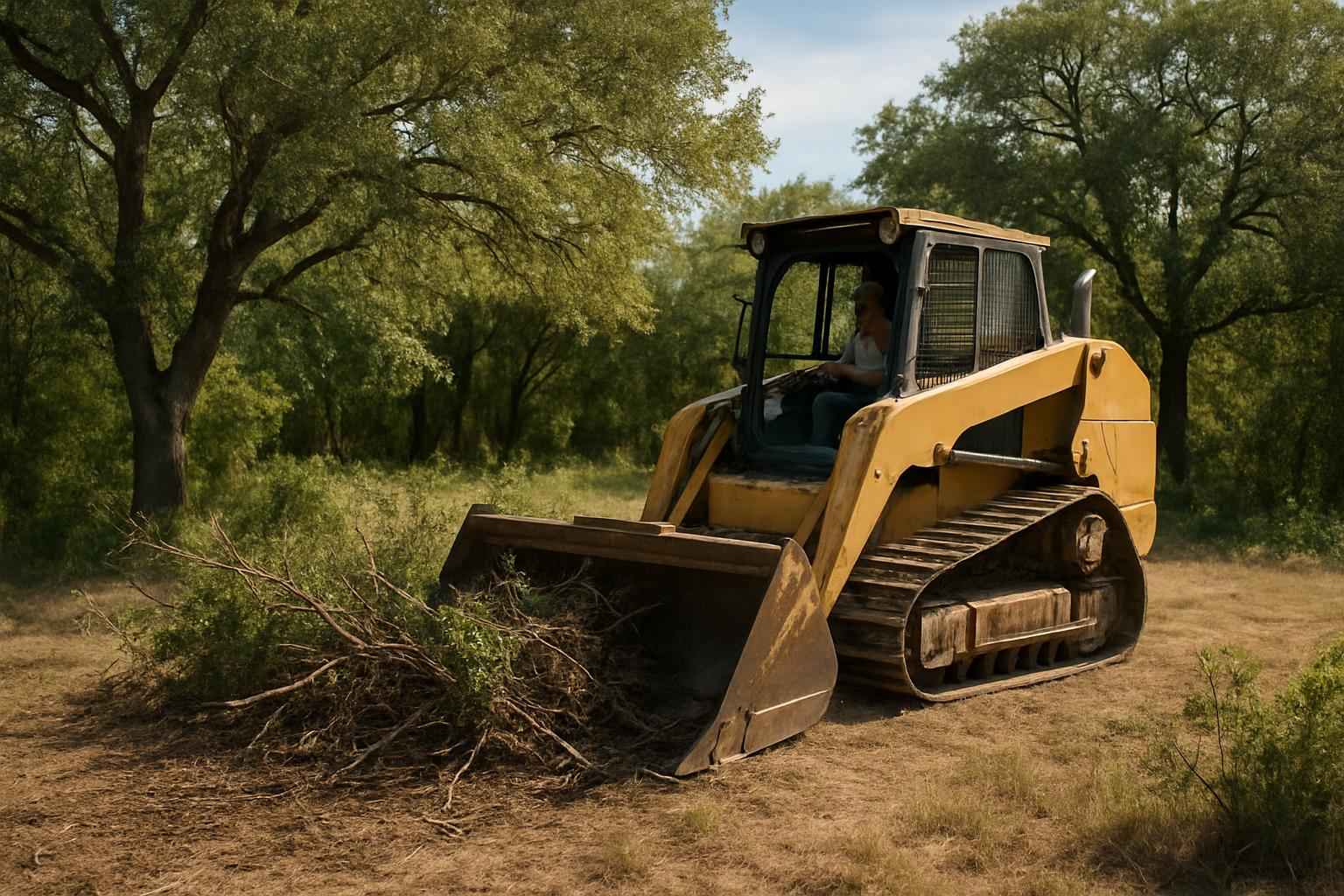 Small Lot Clearing in Camp Verde Texas