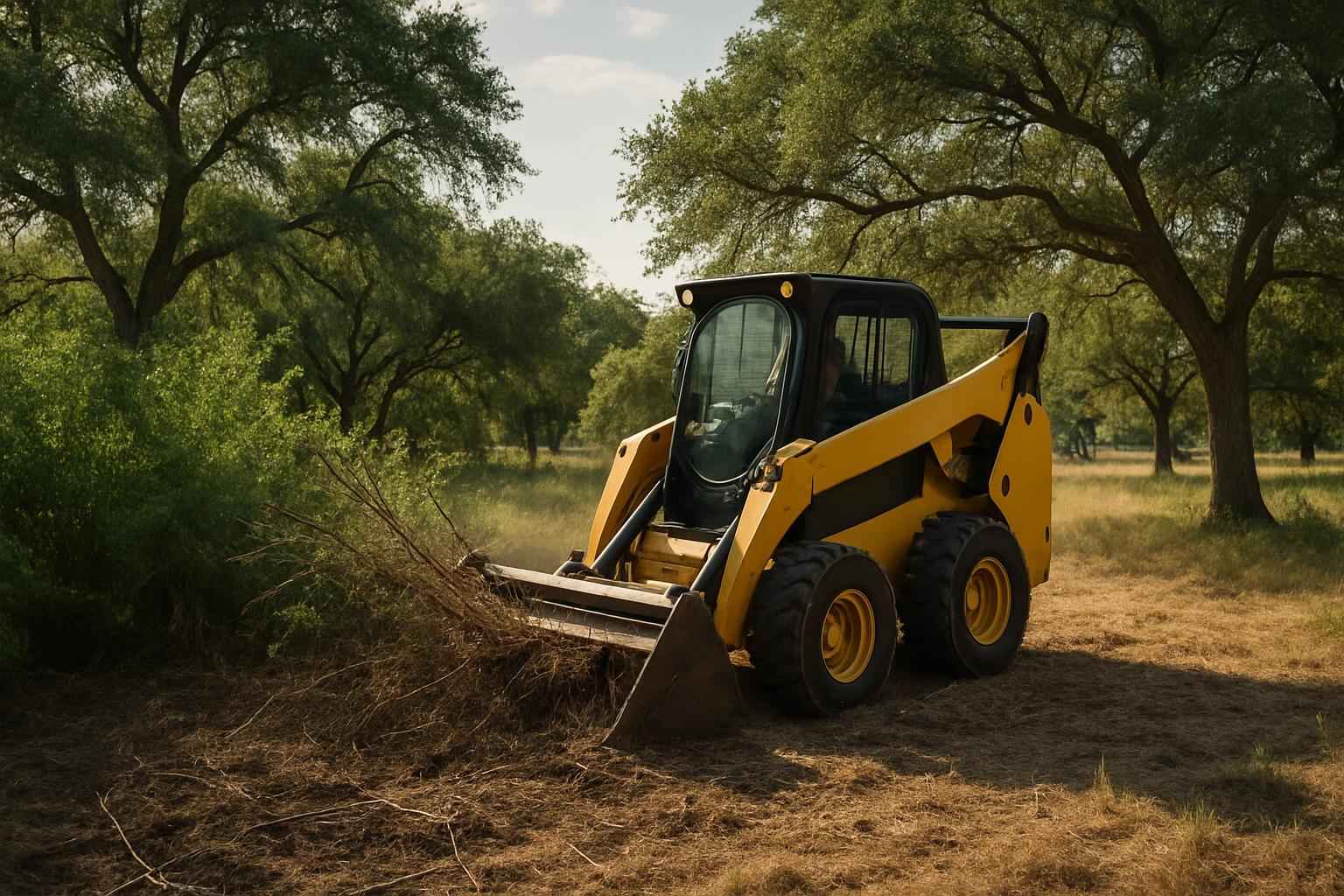 Small Lot Clearing in Center Point Texas