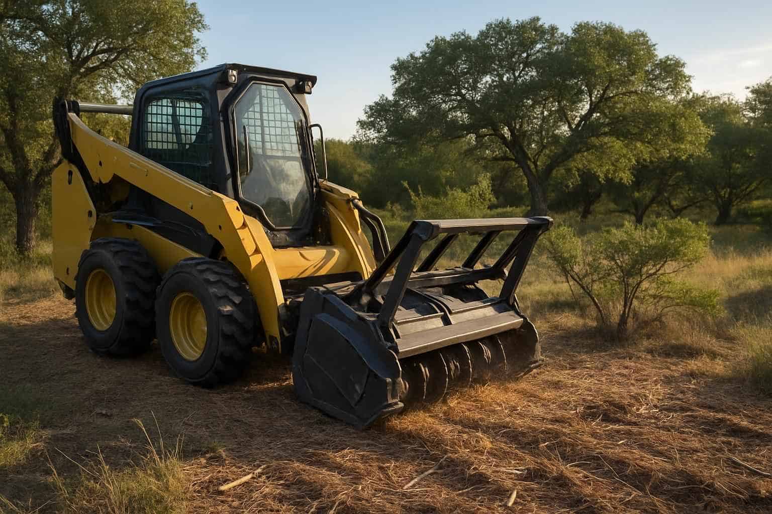 Small Lot Clearing in Hunt Texas