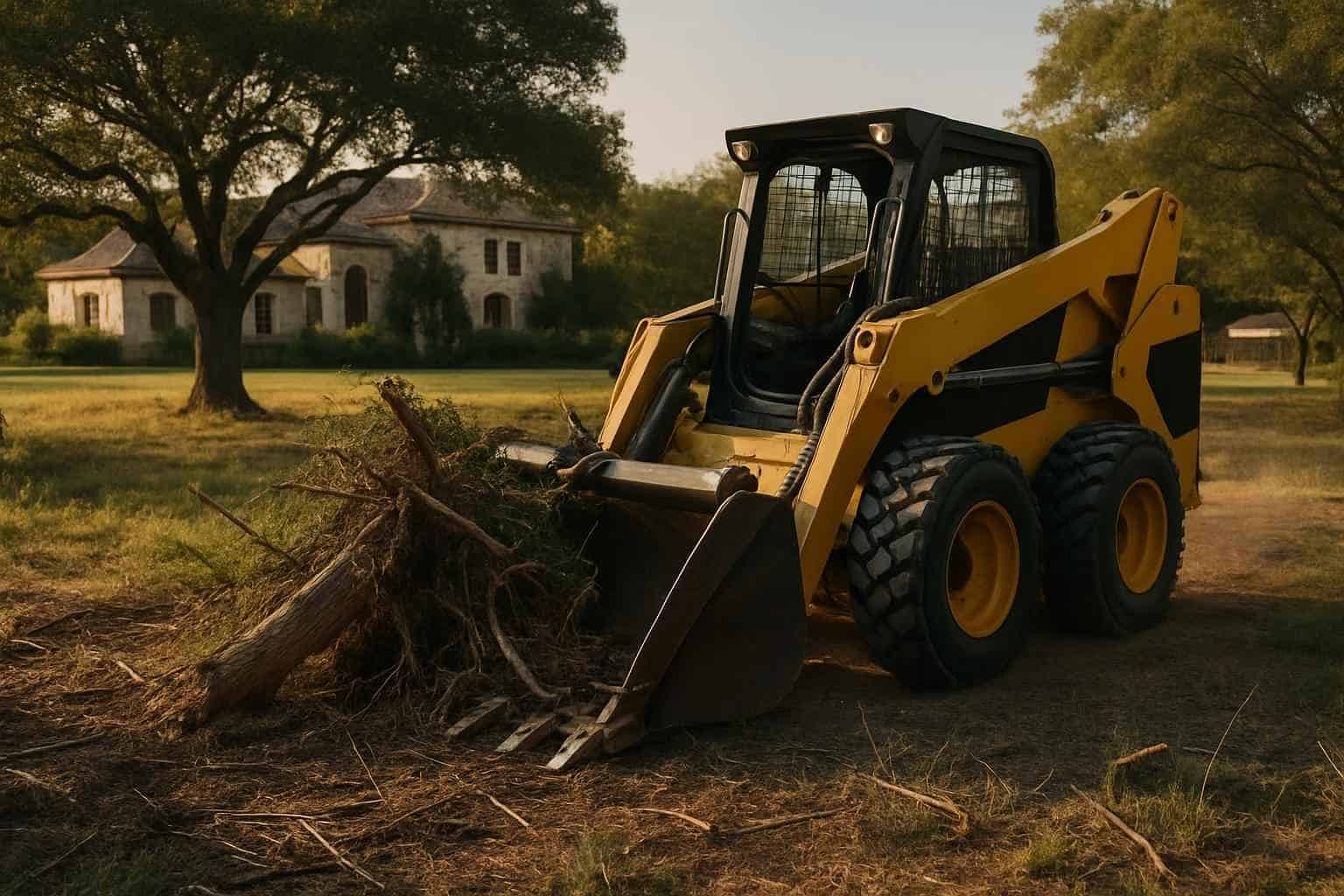 Small Lot Clearing in Sisterdale Texas
