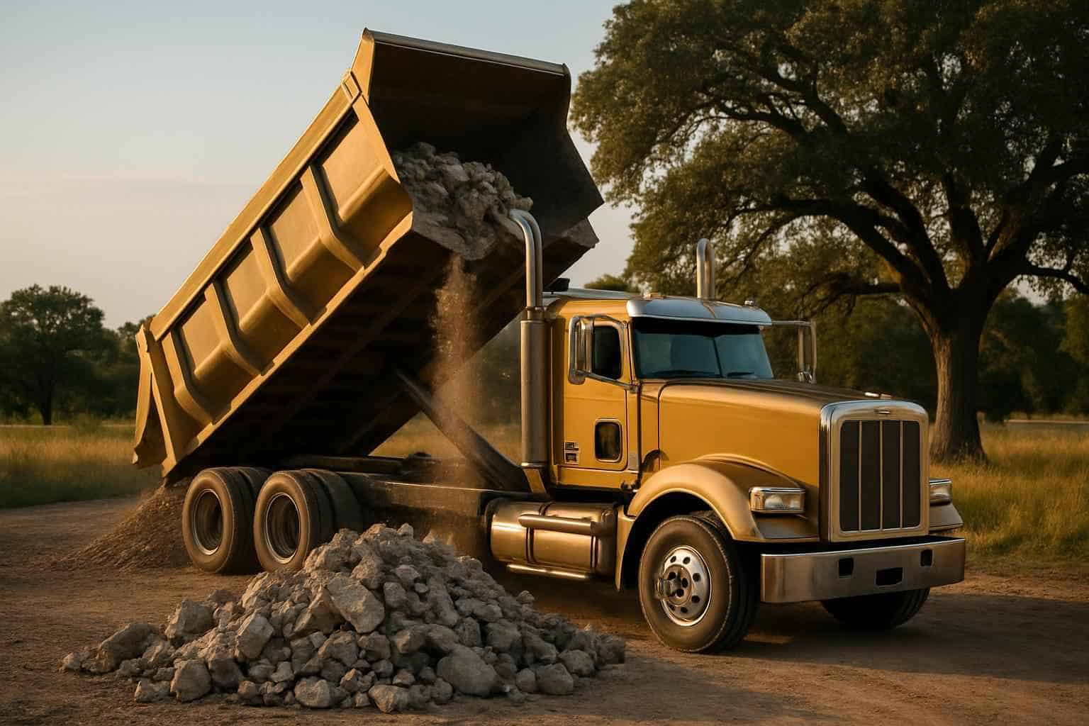 Spoils Haul Off in Camp Verde Texas