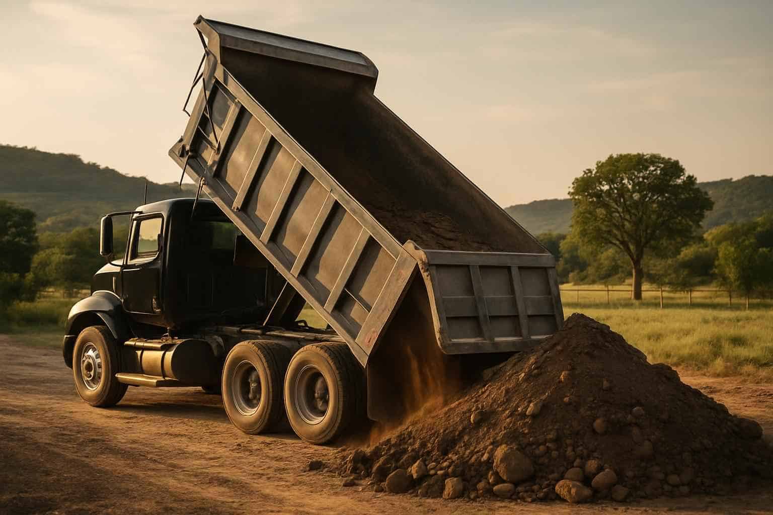 Spoils Haul Off in Ingram Texas