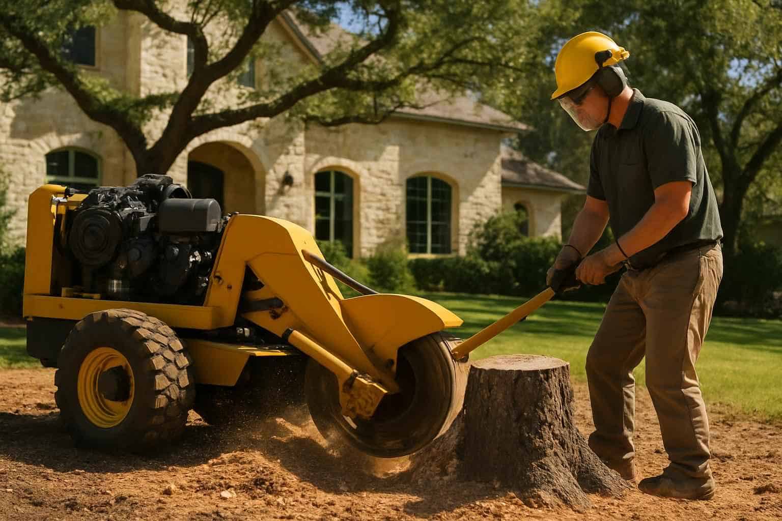 Stump Removal in Johnson City Texas