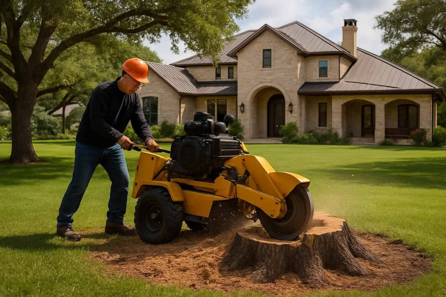 Stump Removal in Kendalia Texas