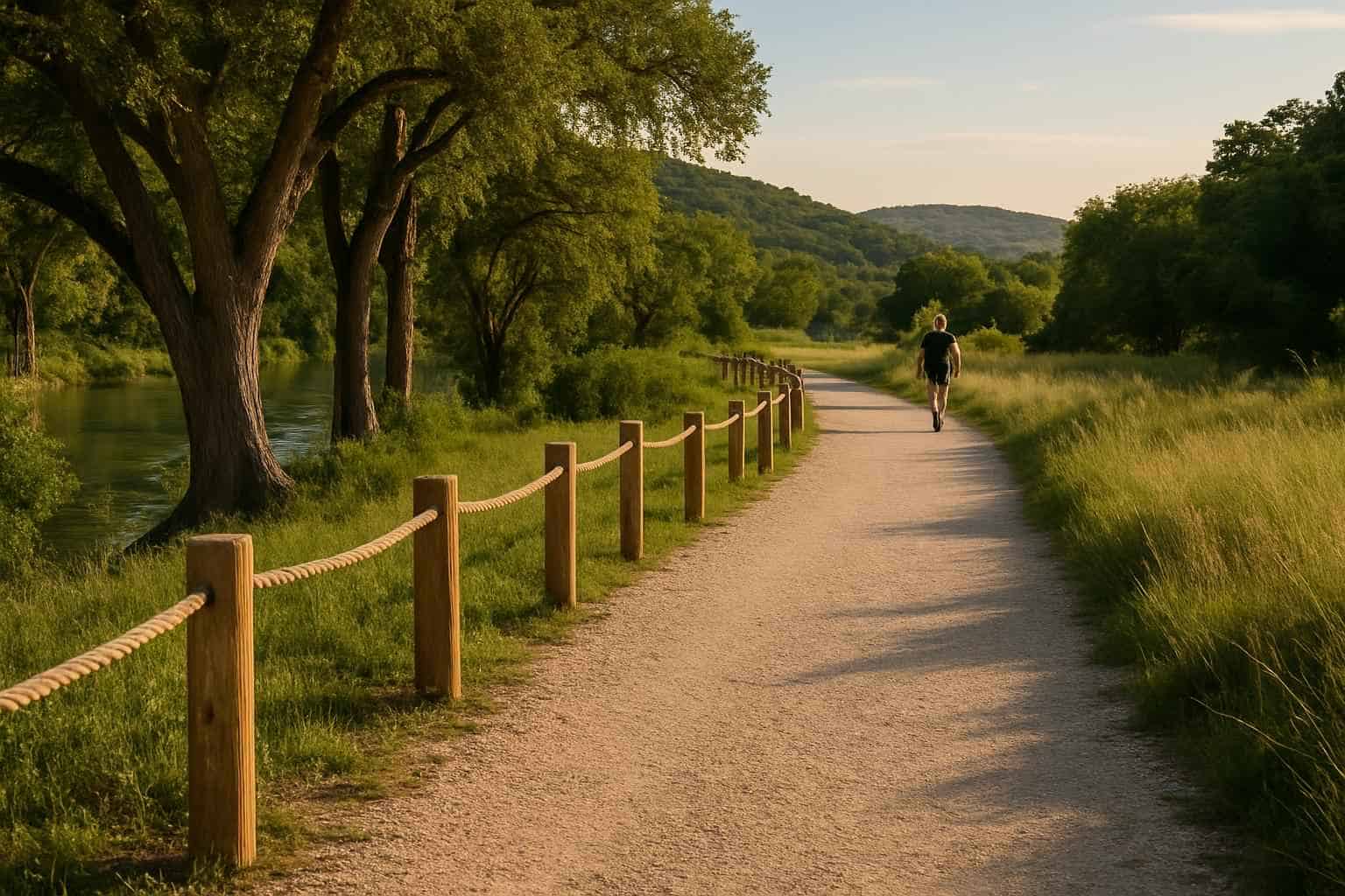 Trails And Access Paths In Ingram Texas