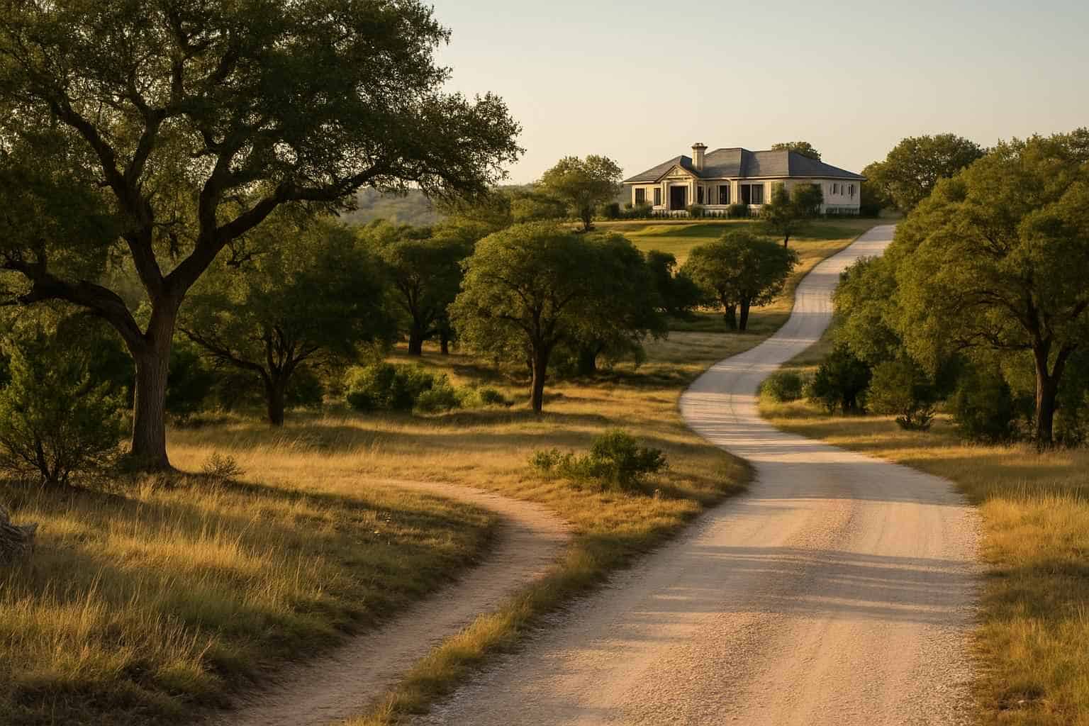Trails and Access Paths in Mountain Home Texas