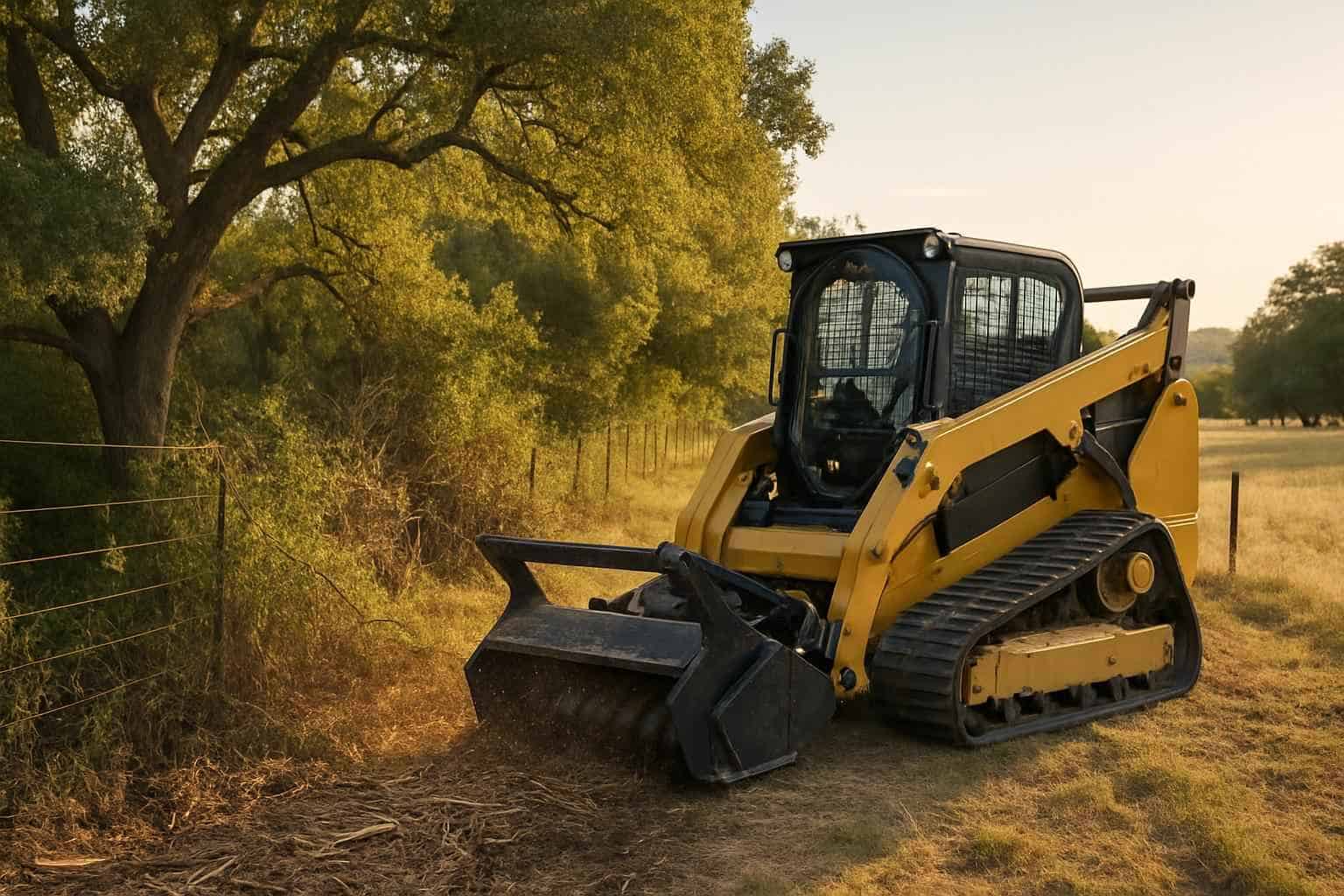 Tree and Brush Fence Clearing in Camp Verde Texas
