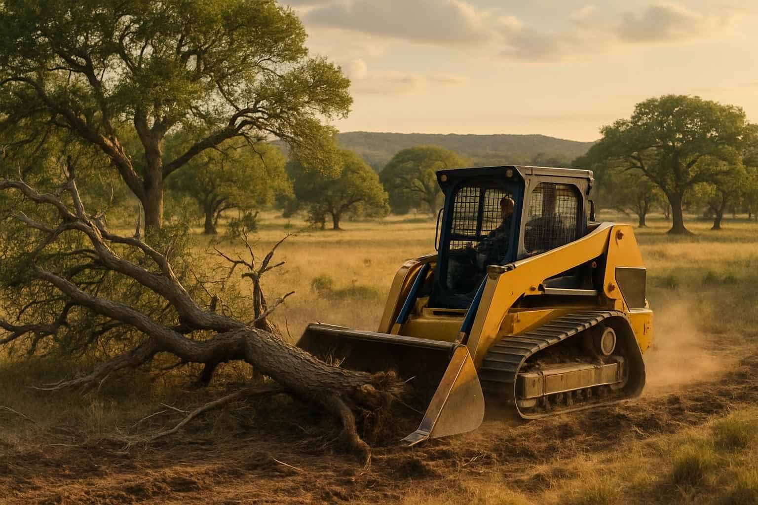 Tree Clearing in Sisterdale Texas
