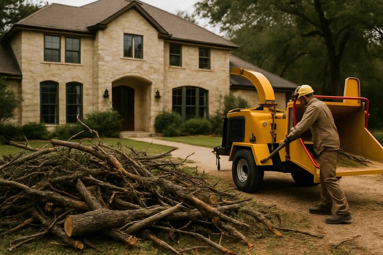Tree Debris Removal in Blanco Texas