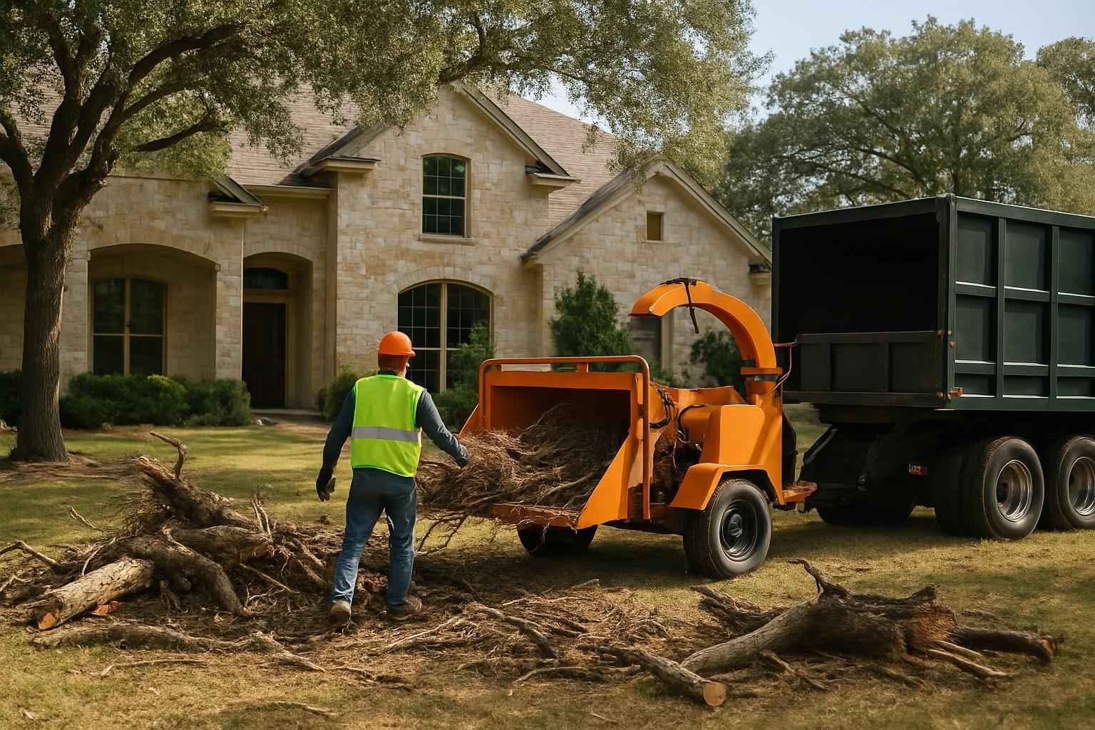 Tree Debris Removal in Kendalia Texas