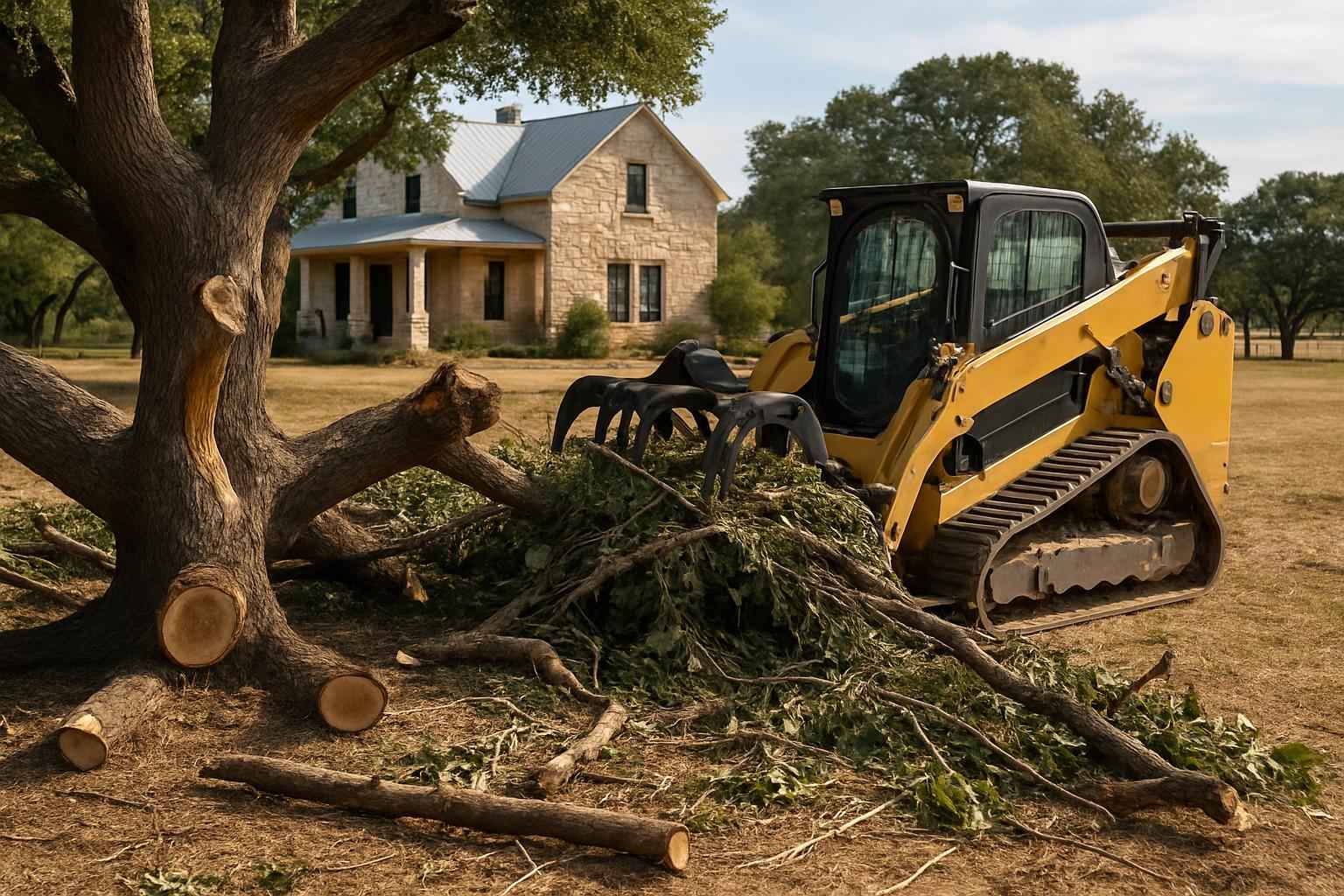 Tree Debris Removal in Sisterdale Texas