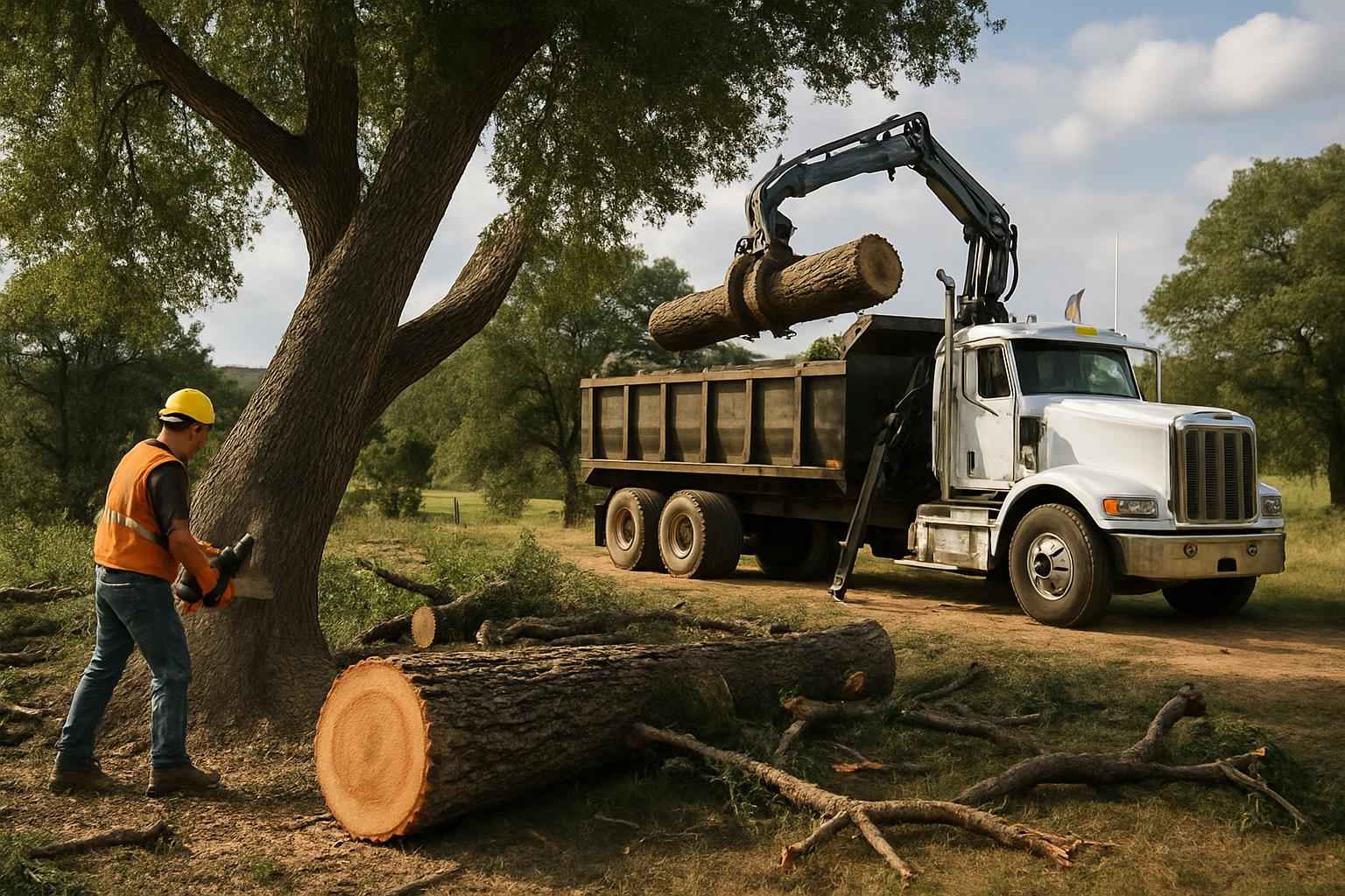 Tree Felling and Hauling in Camp Verde Texas