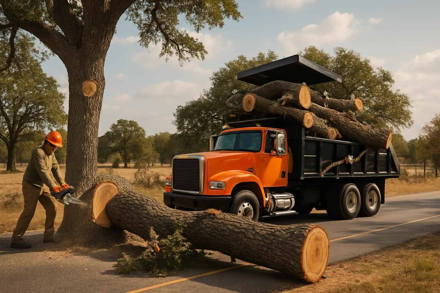 Tree Felling and Hauling in Johnson City Texas