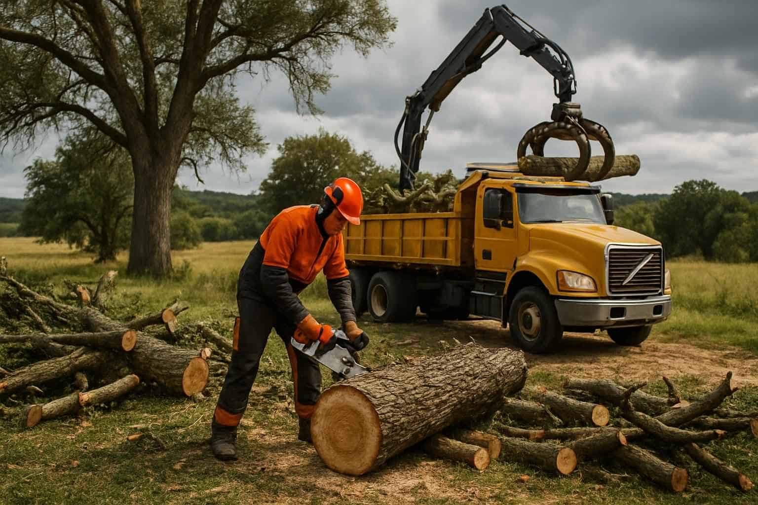 Tree Felling and Hauling in Kendalia Texas