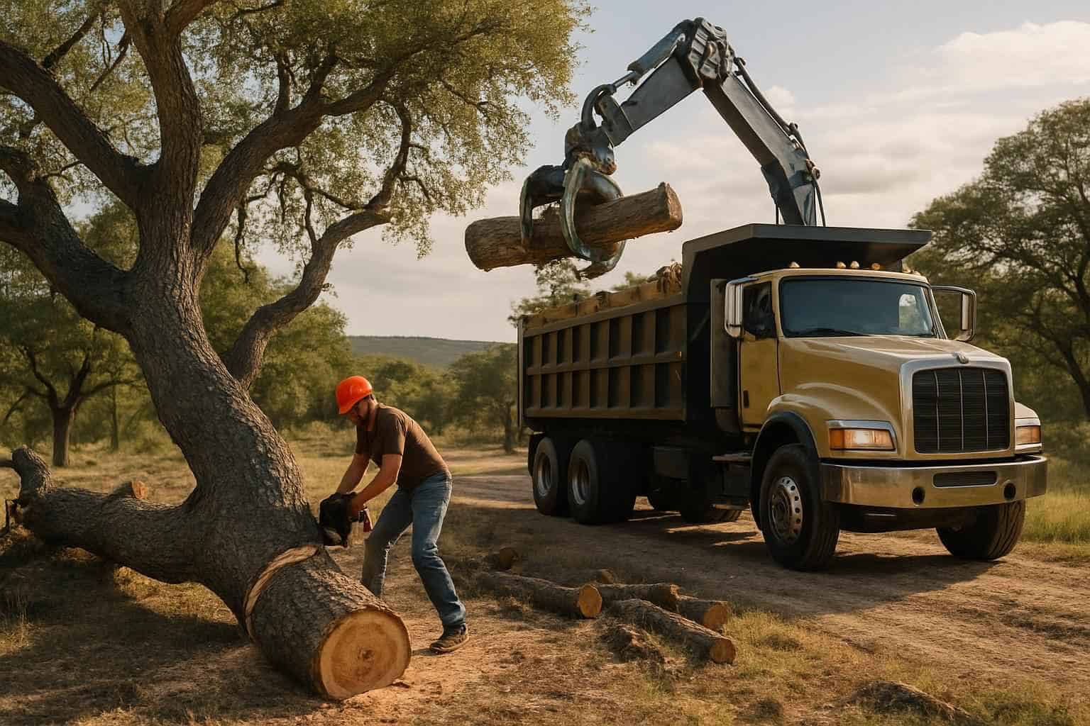 Tree Felling and Hauling in Mountain Home Texas