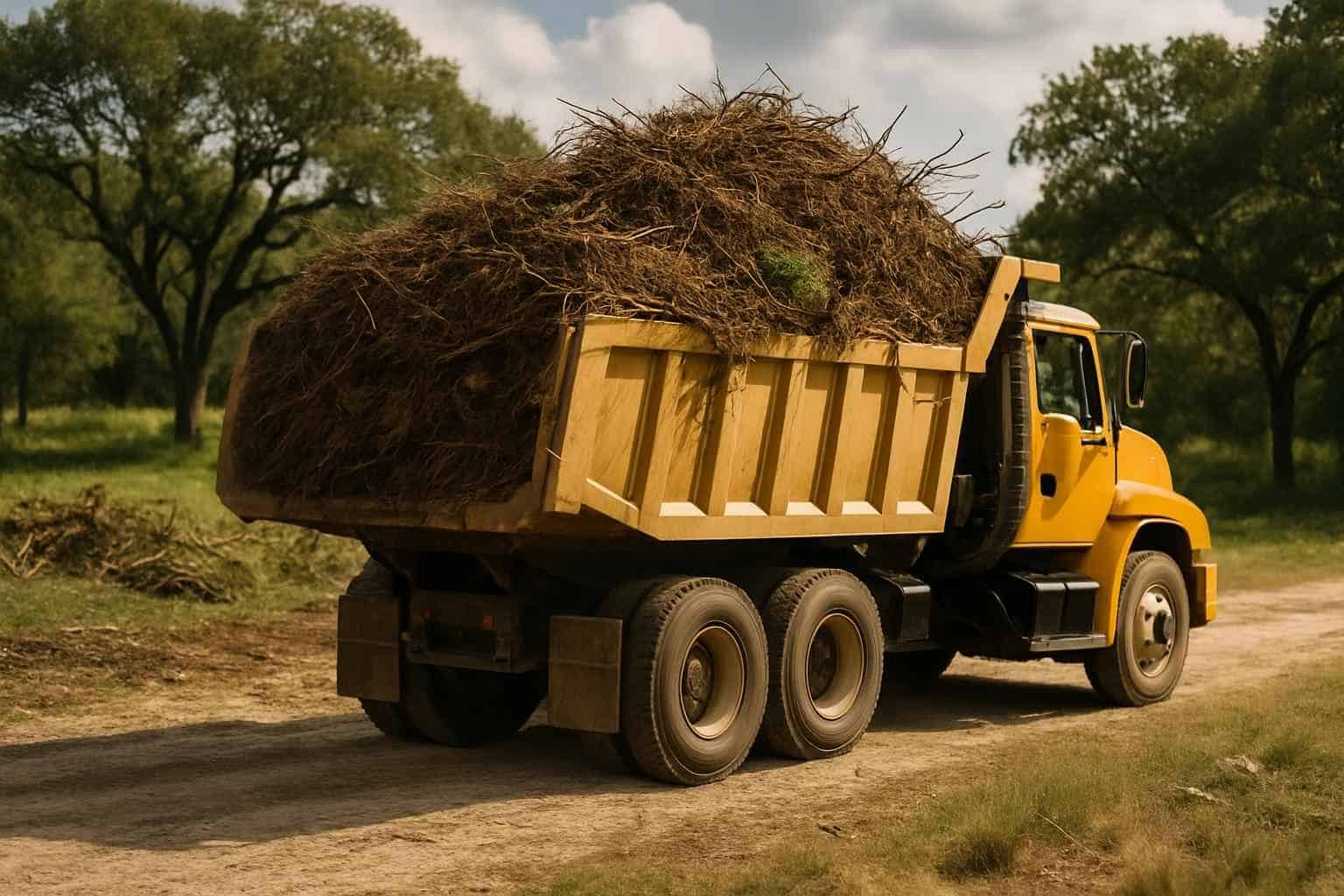 Underbrush Haul Off in Blanco Texas